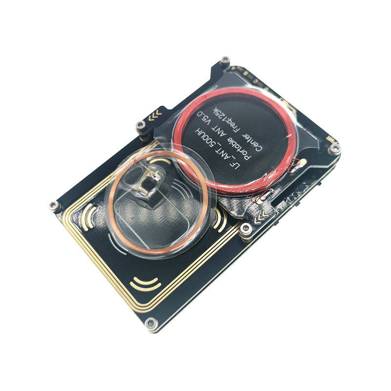 Ultra-thin mobile phone access card for elevator erasable attendance