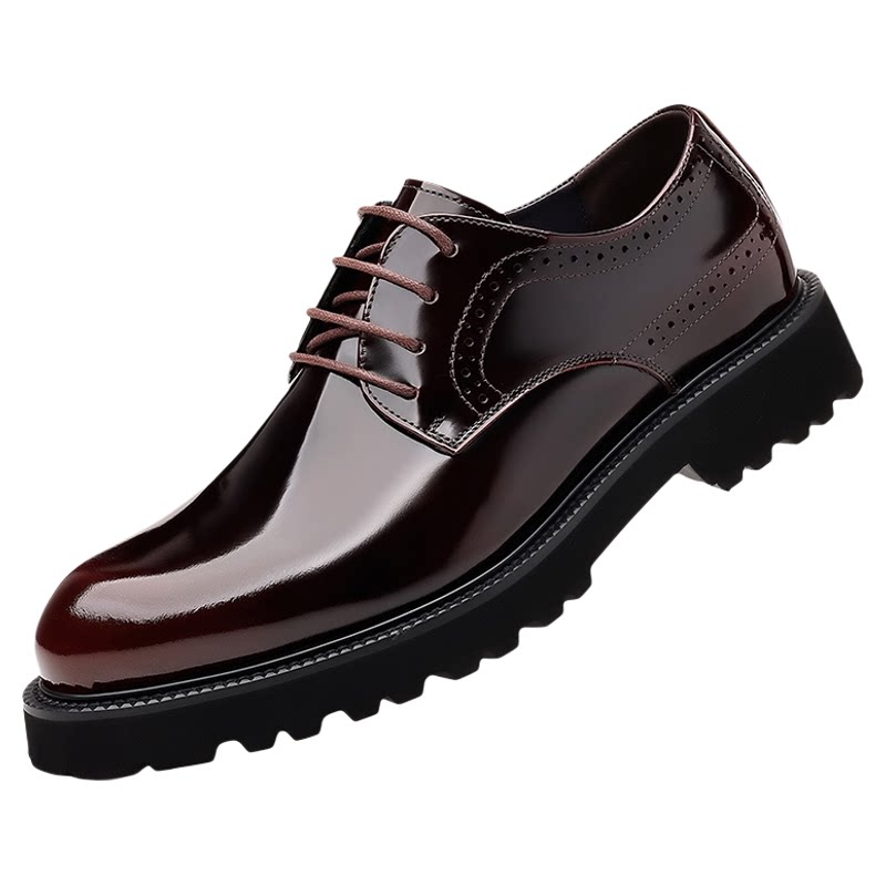 First layer cowhide business formal leather shoes