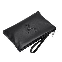 Shuai Tong Kangaroo hand bag men's leather hand -grabbing large -capacity soft cowhidexin bag men's clipped business handbags