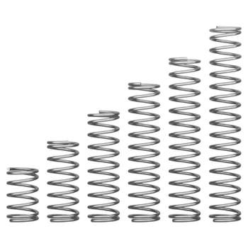 Line diameter 0.40.50.6mm spring steel compression spring