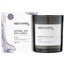 (Self-operated) GreenNationLife Fragrance Aromatherapy Gift Box Wooden Core Luxury Soy Candle Birthday Gift