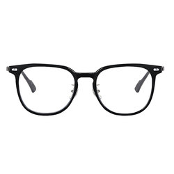 Ultra-light Korean style myopia glasses frame women can be equipped with degrees plain face small eyes frame cold brown square round face
