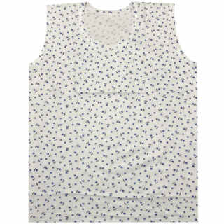 Middle-aged and elderly women's loose cotton vest thin summer style