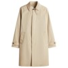 HM men's windbreaker French commuter coat lightweight and comfortable lapel mid-length fashionable coat 1262251