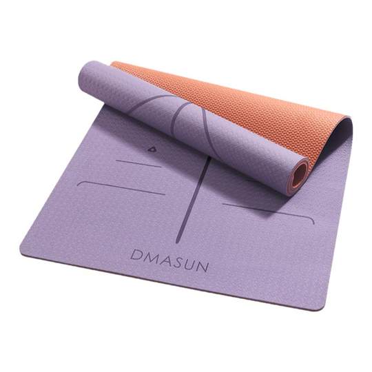 Verdickte, rutschfeste, schalldichte und stoßdämpfende Heimfitness-Yogamatte