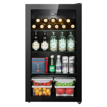 Midea small ice bar refrigerated fresh cabinet display cabinet