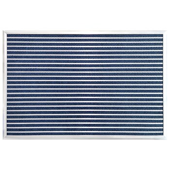 Blue aluminum alloy entry door dustproof floor mat