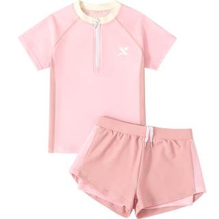 Xtep children's swimsuit for girls medium and large children split summer
