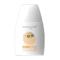 KOKOROLOVE protection solaire à large spectre physique pure et douce pour enfants 50g protection UV SPF29PA