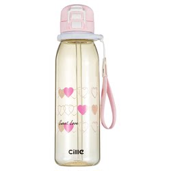 Xile Water Bottle for Girls, High Appearance Value, Large Capacity, Ppsu Straw Cup, Children's Student School-Specific Sports Cup for Boys