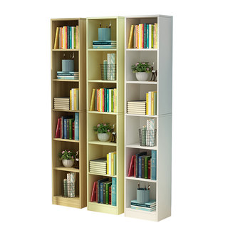 Modern minimalist bookshelf bookcase student children's storage rack simple floor-to-ceiling bookshelf rack economical small shelf