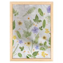 Plant dyeing tool material package set handmade rubbing hammer pad pure cotton square towel canvas bag drawstring pocket