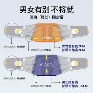 诺泰医用护腰带腰椎间盘劳损突出男女士专用腰围2026新款腰部腰托