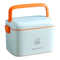 Medicine box home decoration household large-capacity medicine box portable storage box first aid small dormitory student standing small medicine box