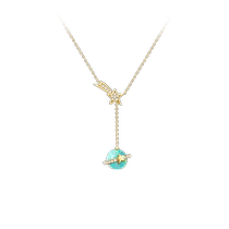 (Self-operated) Lola Rose Lola Rose Heliocentric Necklace Female Opal Light Luxury Niche Gift for Girlfriend