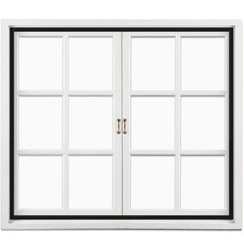 Magnetic window screen self-installed for household mosquito repellent