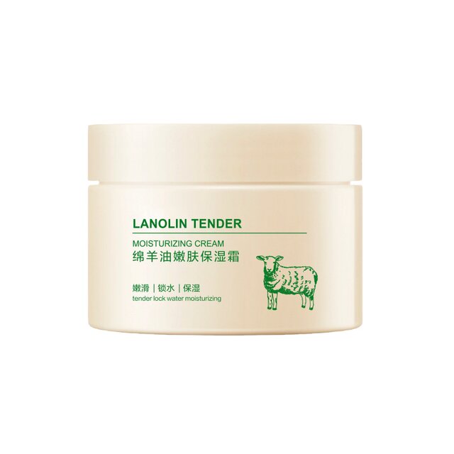 Lanolin rejuvenating moisturizing cream can be used all over the body to prevent dryness and cracking