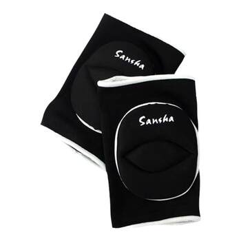 Sansha Sansha Dance Knee Pads Black Ballet Practice Yoga Anti-Collision Anti-Friction Thickened Outdoor Protective Gear