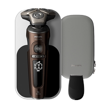 (самозанятые) Philips Electric shaver SP9870 полная машина импортная беспроводная зарядка бороды Новый год подарочный ящик