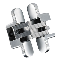 Invisible door hinge hydraulic buffer automatic closing hidden door wooden door closer folding rebound concealed cross hinge