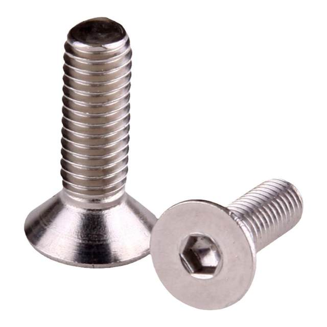 304 stainless steel countersunk hexagon screw