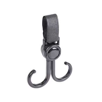 Universal punch-free front helmet hook for electric vehicles