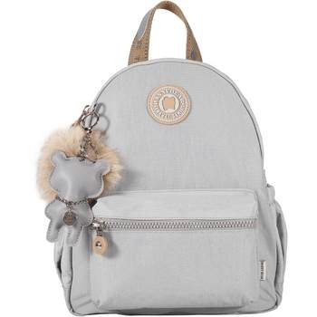 Danny bear small backpack backpack female student school bag casual outdoor backpack light washed cloth bag 3828017