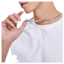 Official product of the Argentina national team丨New titanium steel snake bone necklace pendant Messi football fan gift boyfriend