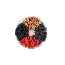 Mulberry and wolfberry tea black wolfberry red dates and wolfberry tea nourishing combination scented tea soak in water and drink Wubao tea raw individual packaged tea
