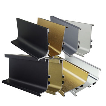 Jietong yapai aluminum customized cabinets on demand without handles