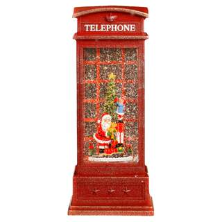 圣诞树水晶球音乐盒灯光雪花旋转八音盒送女孩儿童圣诞节礼物摆件