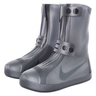 Rain shoes for men and women waterproof non-slip thickened wear-resistant shoe cover