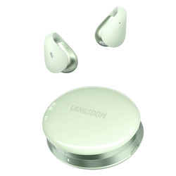 Lansdon Airsoul Ear Clip Bluetooth Headphones, Air Conduction, Non-In-Ear, 2026 New Model, Wireless Sports for Women
