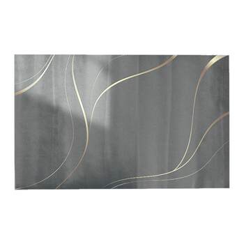 Pvc wipeable no-wash entrance door mat anti-slip cutting