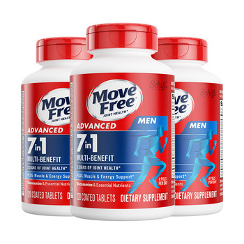 Movefree ammonia sugar men's multivitamin sugar