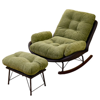 Rocking chair balcony living room lazy reclining backrest rocking chair