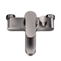 Brass shower faucet mixing valve bathtub shower rain shower set bathroom triple hot and cold faucet 2005