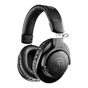 【日本直邮】Audio Technica铁三角 头戴式耳机 黑色ATH-M20xBT