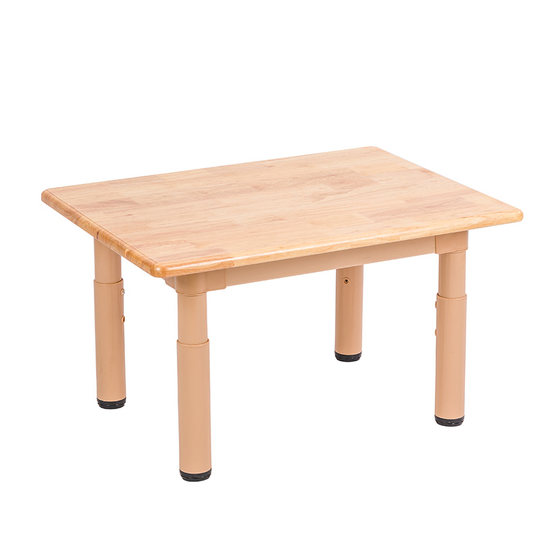 Children's new table and chair set lifting solid wood table