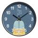 Cartoon clock wall hanging children's room clock wall clock living room mute home fashion round quartz clock student creative