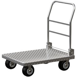 ລົດບັນທຸກ Flatbed silent trolley pull truck portable folding trailer small four-wheel house tool transport vehicle