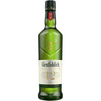 Glenfiddich 12 year old single malt whiskey