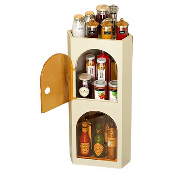 Corner rack kitchen countertop seasoning rack tripod