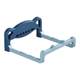 Foldable wall-mounted washbasin rack bathroom without punching storage rack bathroom toilet toilet bath foot basin storage drain rack