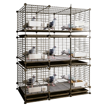 特大号鸽子笼家用养殖专用养鸽子信鸽配对肉鸽繁殖鸽笼鸽屋房三层