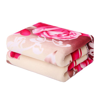 Double-person temperature-adjustable and thickened waterproof and radiation-free electric blanket