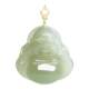 Putuo Mountain Hotan Jade Maitreya Buddha Pendant for Wife