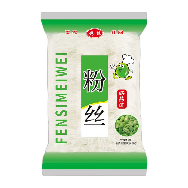 Helongkou vermicelli stir-fry stew north and south dry goods hot pot cold flower nail powder instant vermicelli strips bagged multi-specification