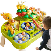 Early education game table infant toy children 1 to 3 years old baby busy educational polyhedral multi-functional learning table