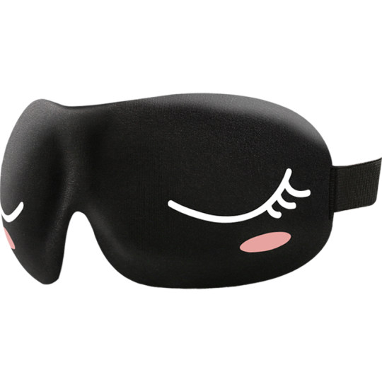 睡眠眼罩遮光睡觉用女舒缓眼部可爱学生午睡3d立体护眼舒适男耳塞